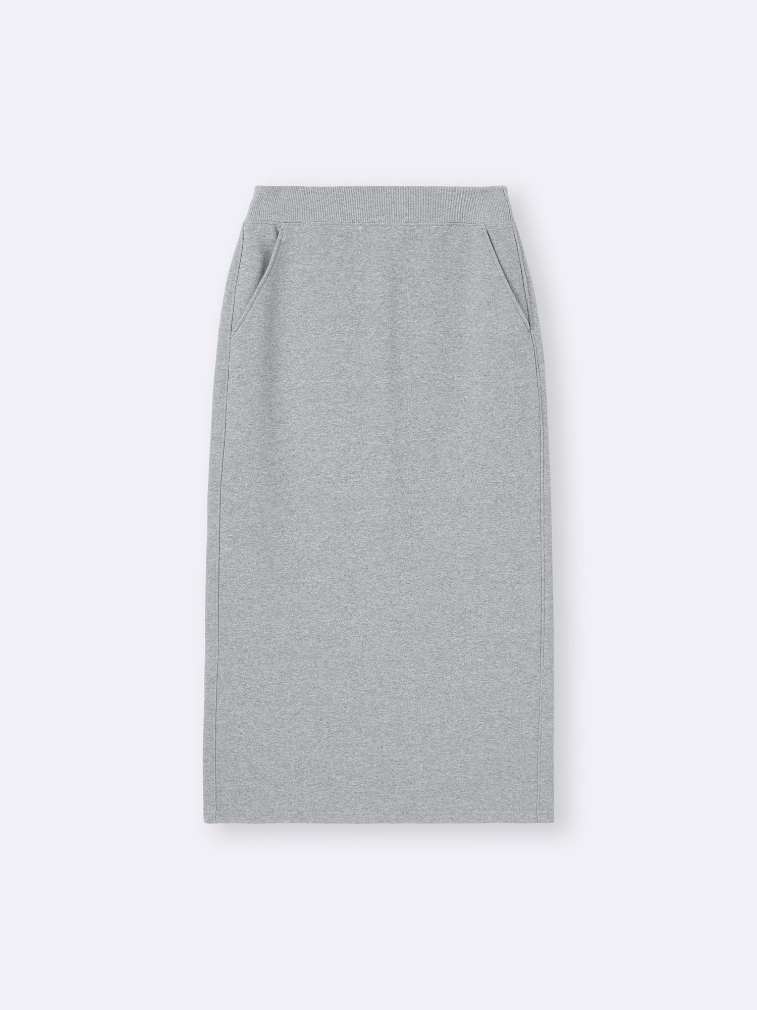 ヘビーウェイトスウェットナロースカート(丈標準82.5～89.5cm) - 03 GRAY