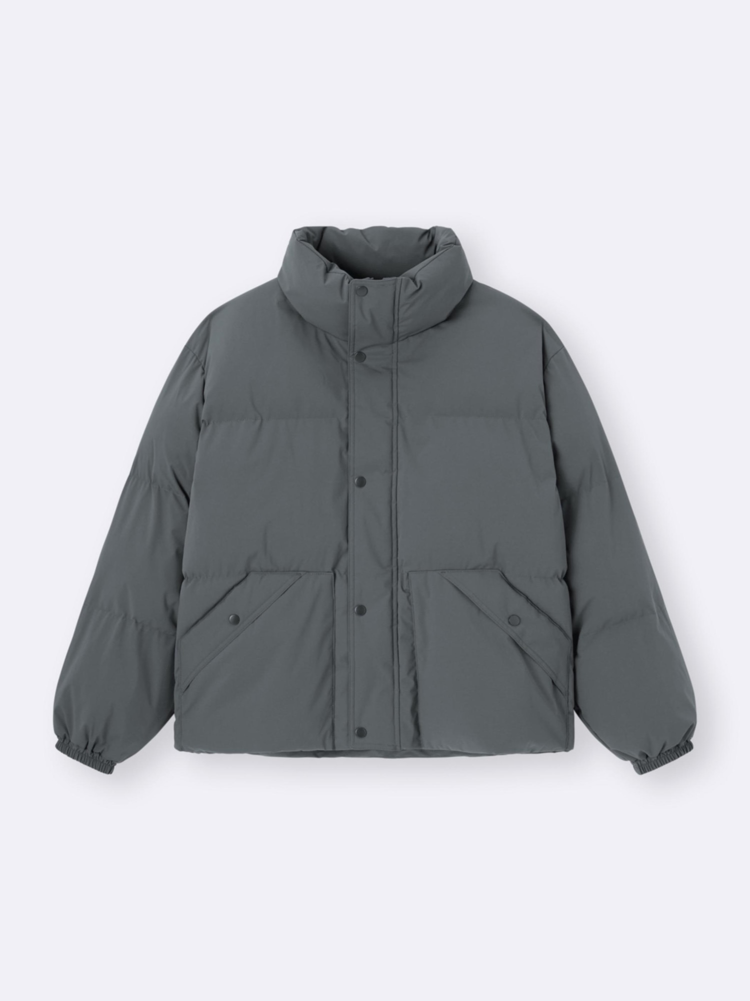 ウォームパデッドスタンドブルゾン(2025年度冬商品) - 08 DARK GRAY