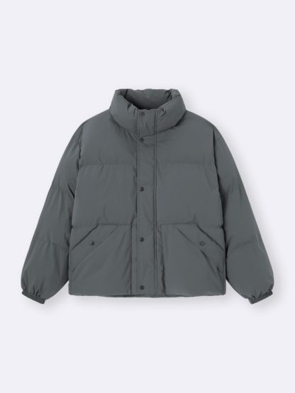 ウォームパデッドスタンドブルゾン(2025年度冬商品) - 08 DARK GRAY