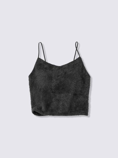 ブラフィールフェザーキャミソール - 08 DARK GRAY