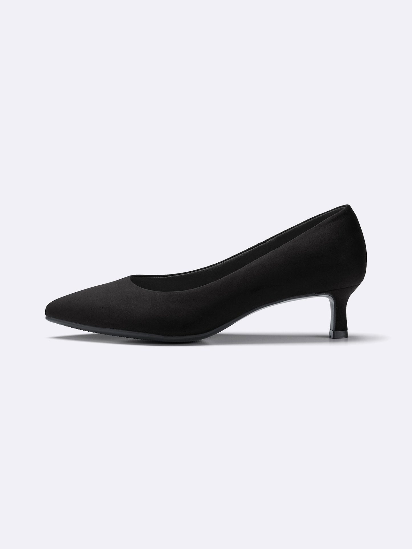 マシュマロパンプス(2E)(ヒール4.5cm) - 09 BLACK