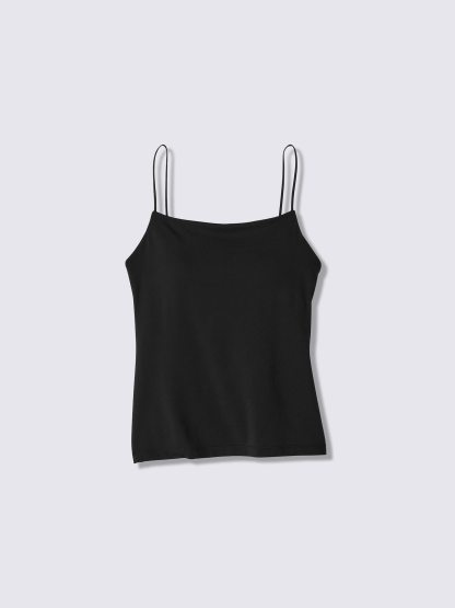 ブラフィールナローストラップキャミソール - 09 BLACK
