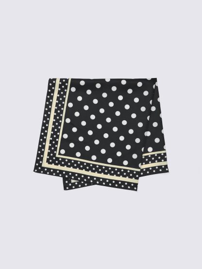 ドットスカーフ - 09 BLACK