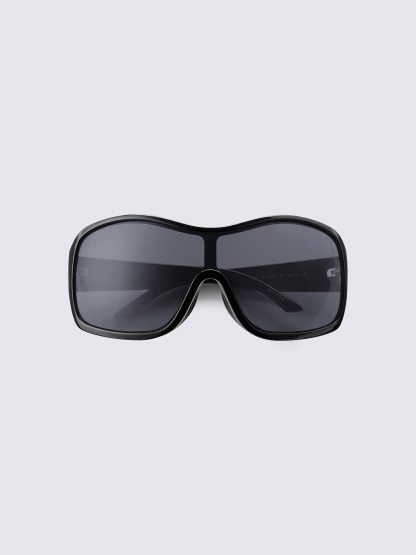 UVカットシールドサングラス - 09 BLACK