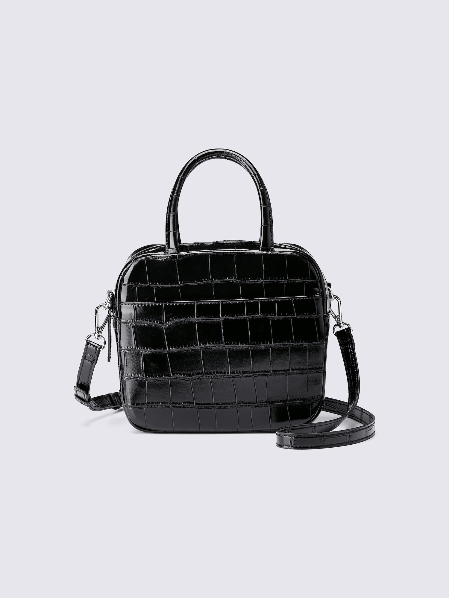 スクエアボストンバッグ - 09 BLACK