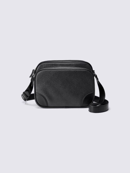 アウトポケットショルダーバッグ - 09 BLACK