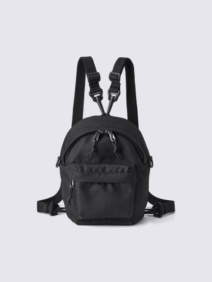 2WAYミニバックパック - 09 BLACK
