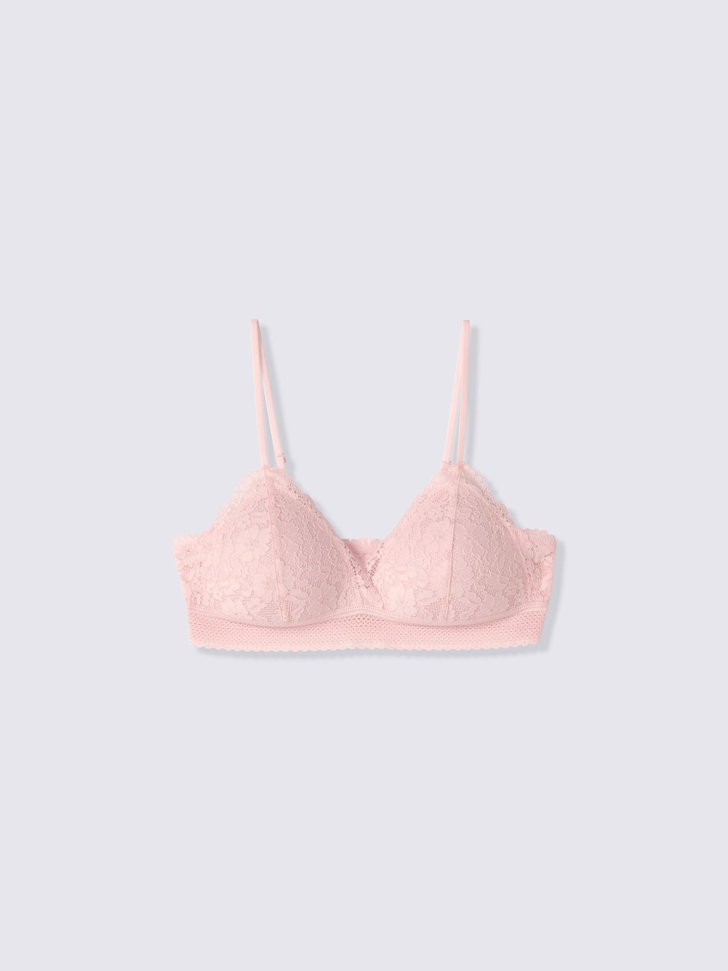 ブラレット(レース)(ノンワイヤー) - 11 PINK
