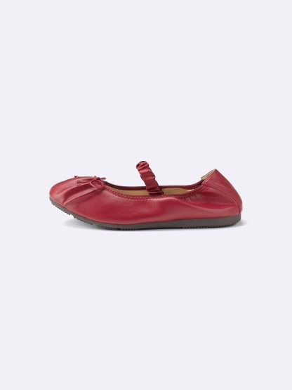 ストラップバレエスニーカー - 16 RED