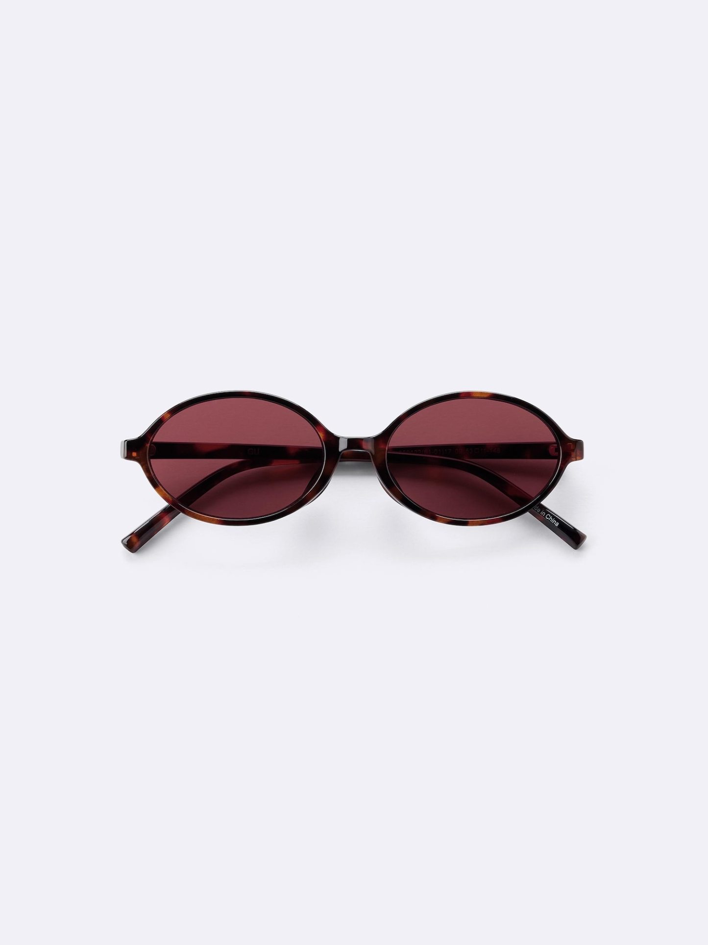 UVカットオーバルサングラス(2026年度春商品) - 17 RED