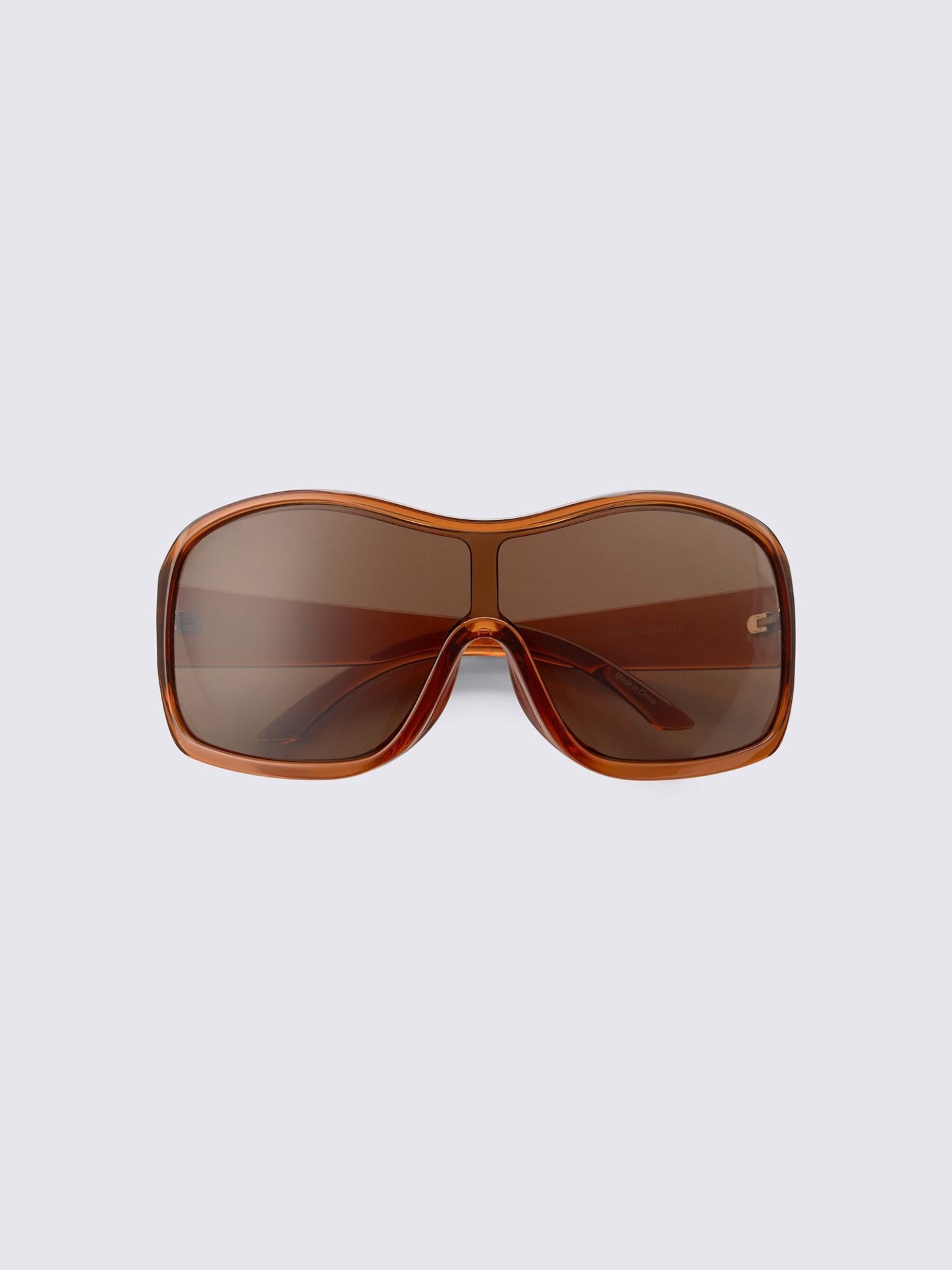 UVカットシールドサングラス - 28 DARK ORANGE