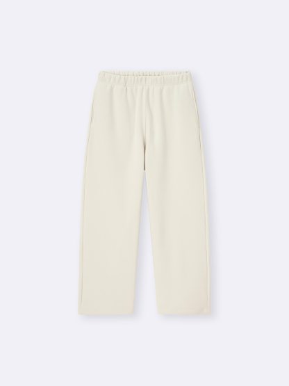 ヘビーウェイトスウェットワイドストレートパンツ(丈標準69.0～73.0cm) - 30 NATURAL