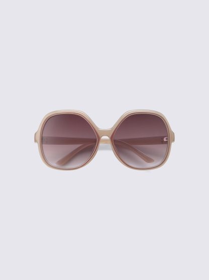 UVカットバタフライサングラス - 32 BEIGE