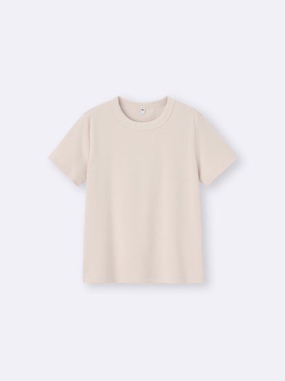 コットンスムースクルーネックT