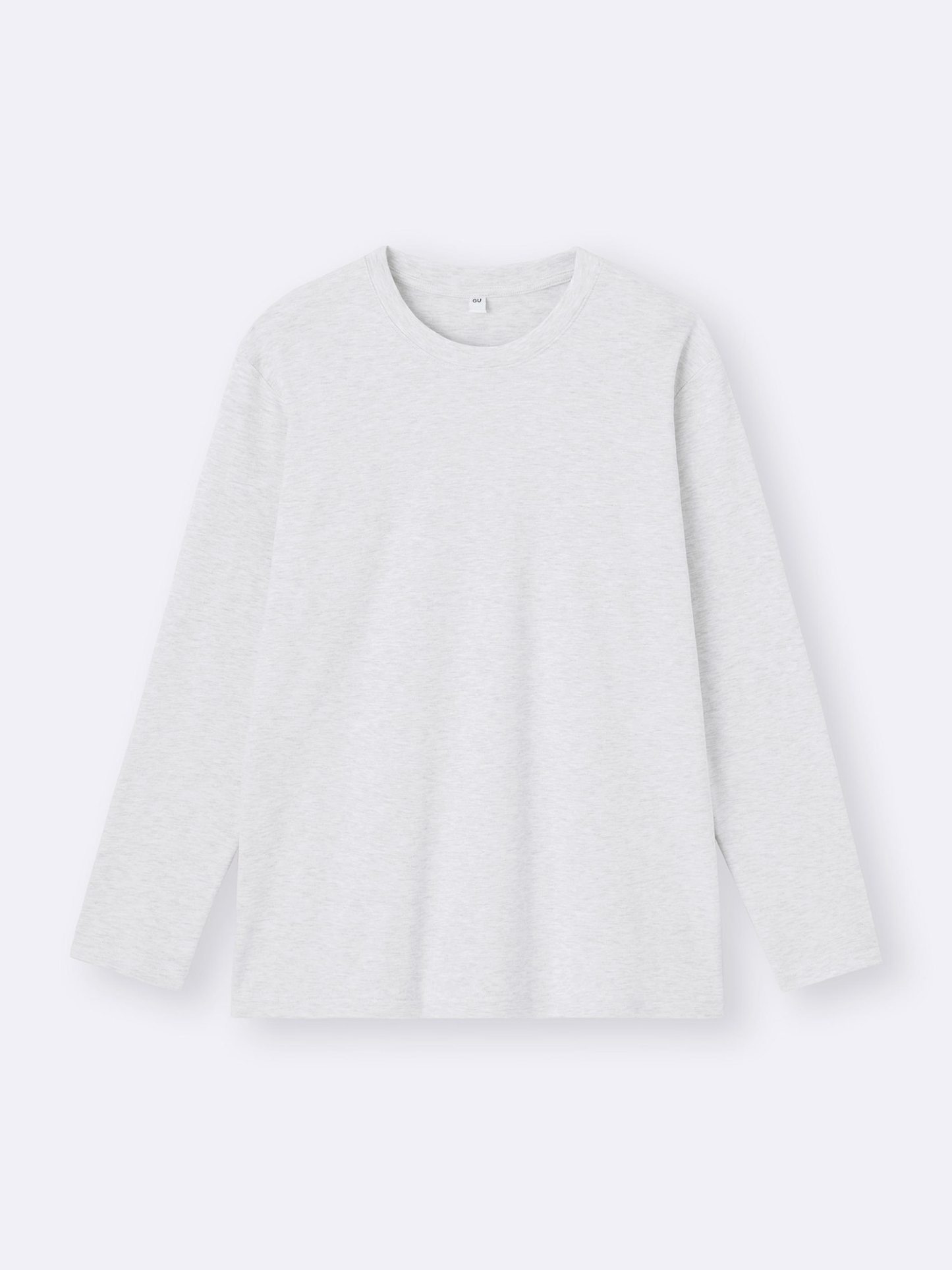 ソフトコットンクルーネックT(長袖)