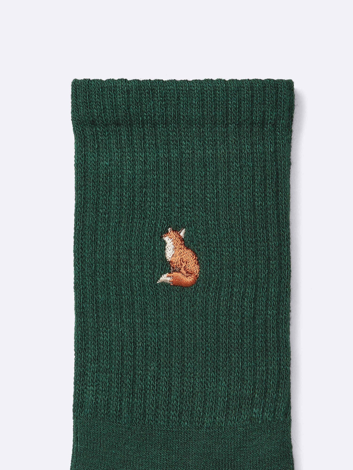 スタイルヒートパイルクルーソックス(刺繍)(2025年度冬商品)
