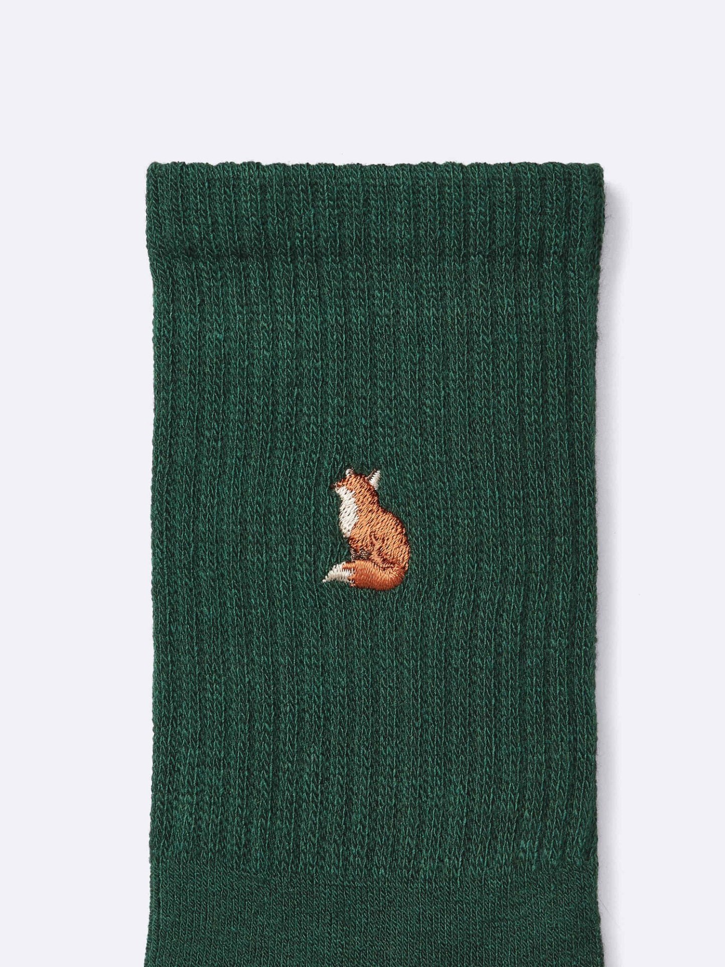スタイルヒートパイルクルーソックス(刺繍)(2025年度冬商品)