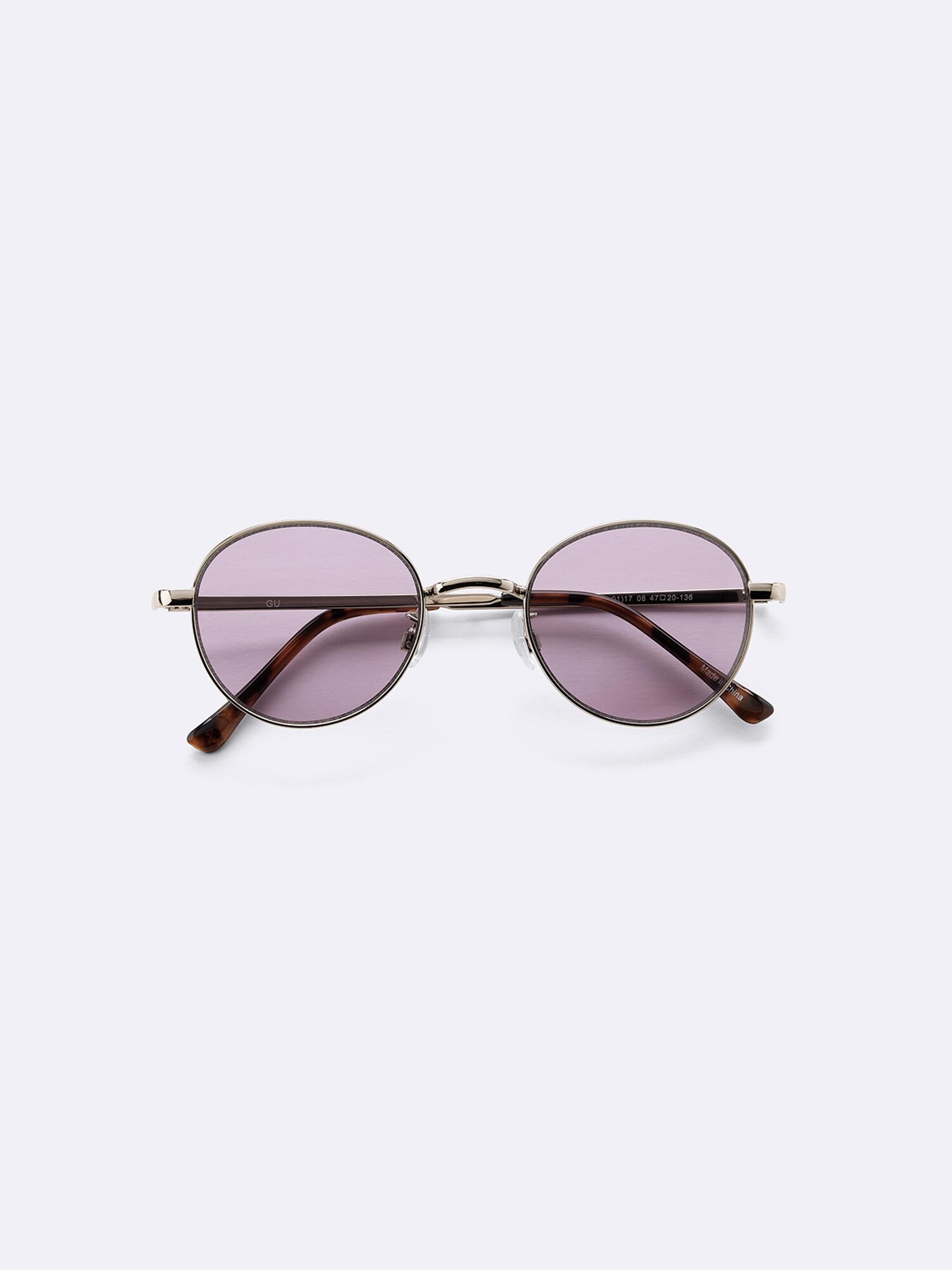 UVカットラウンドメタルサングラス(2026年度春商品)