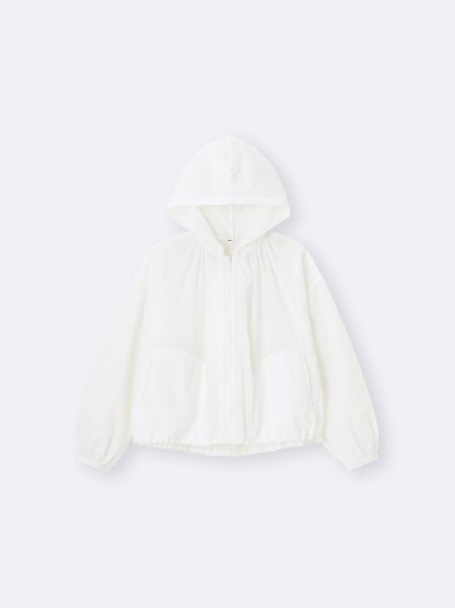 UVカットシアーパーカ
