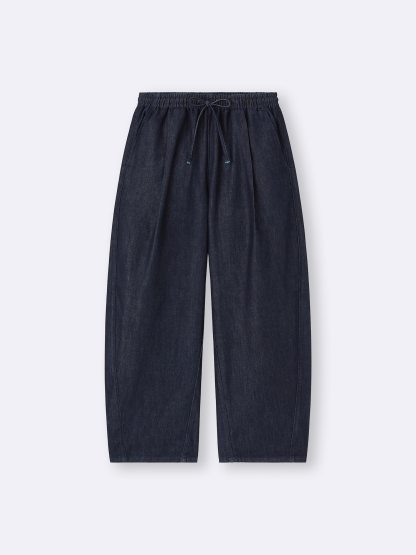 ライトデニムバレルアンクルパンツ(丈長め69.0cm)