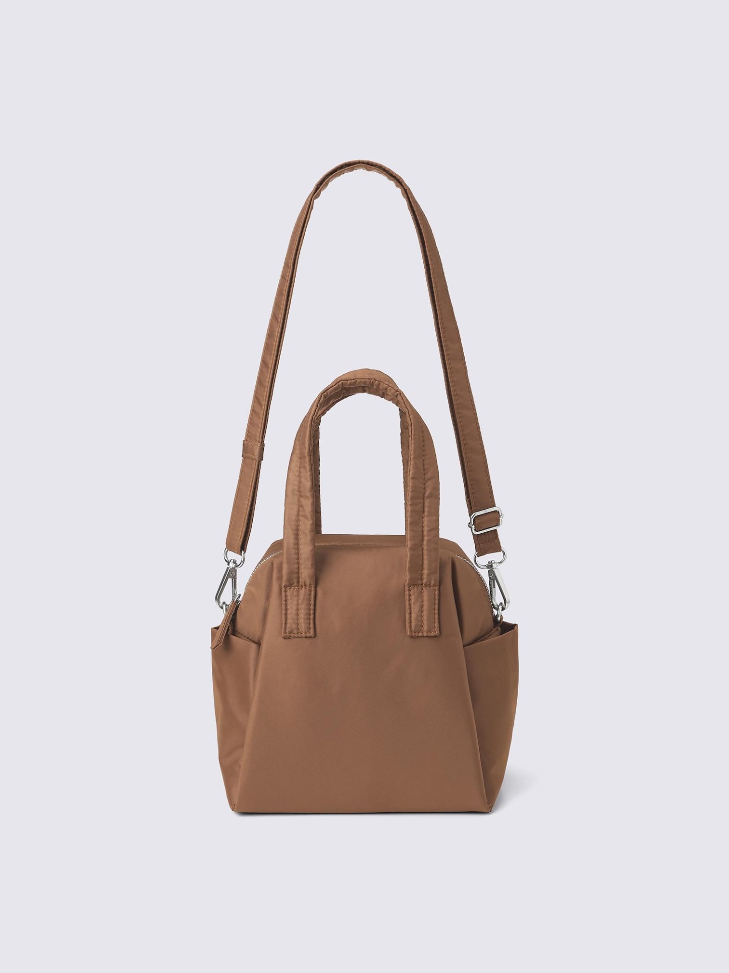ナイロンボックスバッグ - 36 BROWN