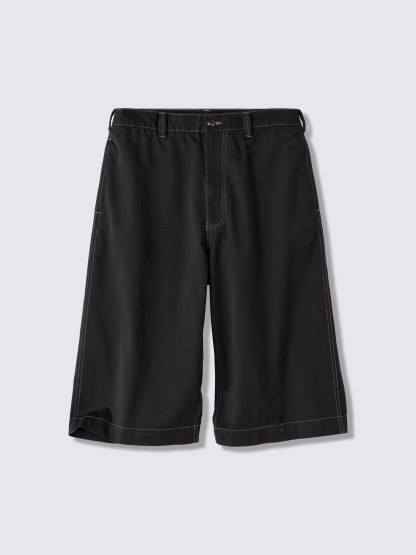 ツイルバギークロップドパンツ