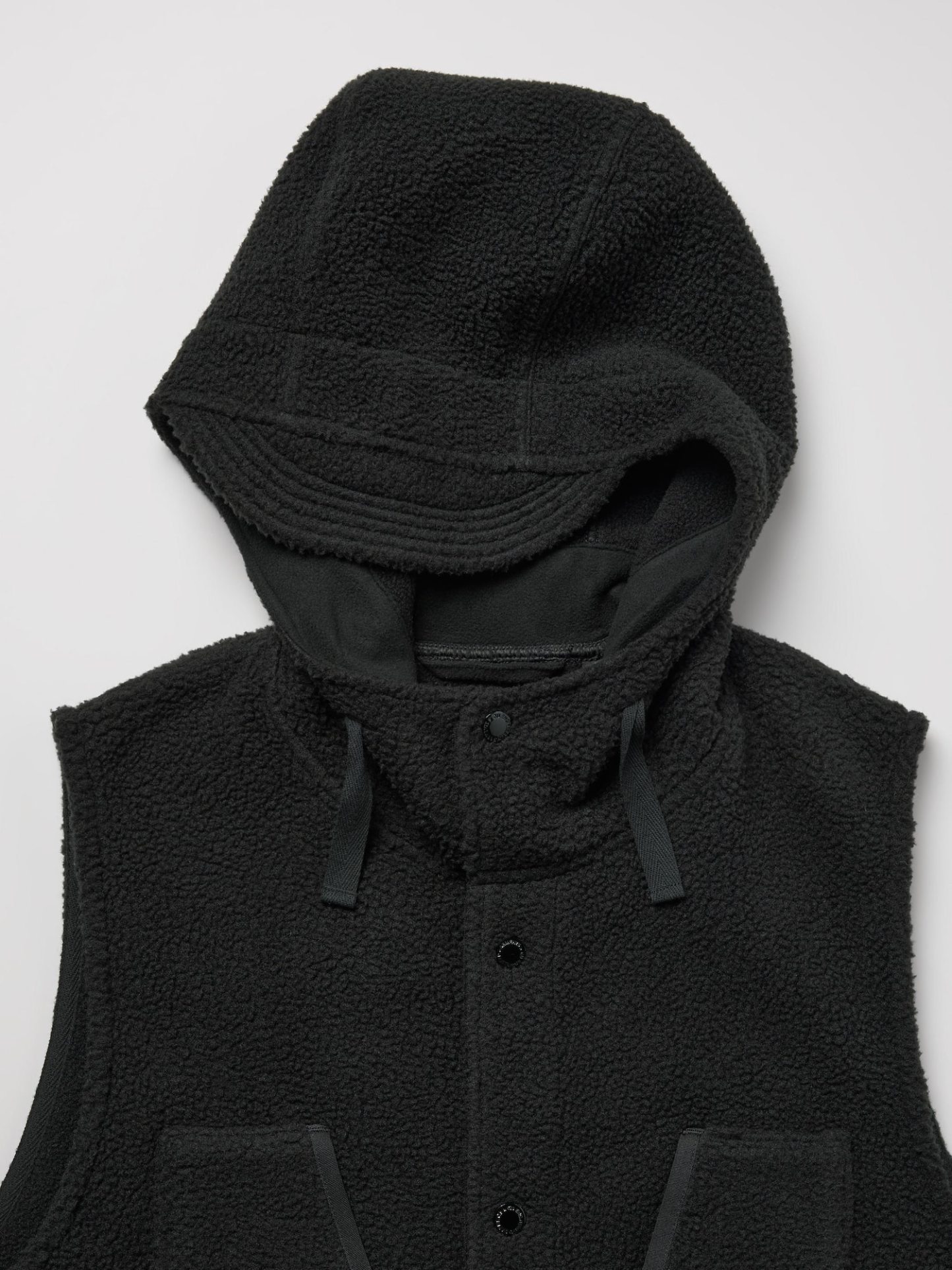 フリースフーデッドオーバーサイズベスト ENGINEERED GARMENTS (オーバーサイズフィット)