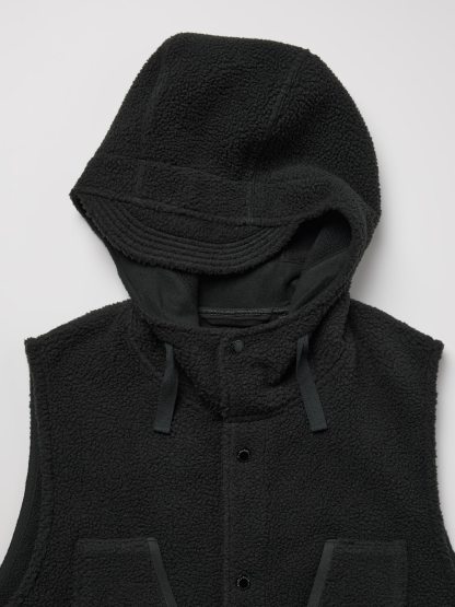 フリースフーデッドオーバーサイズベスト ENGINEERED GARMENTS (オーバーサイズフィット)