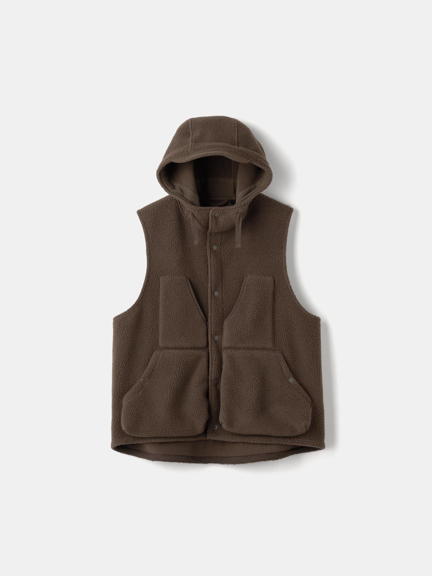 フリースフーデッドオーバーサイズベスト ENGINEERED GARMENTS (オーバーサイズフィット)