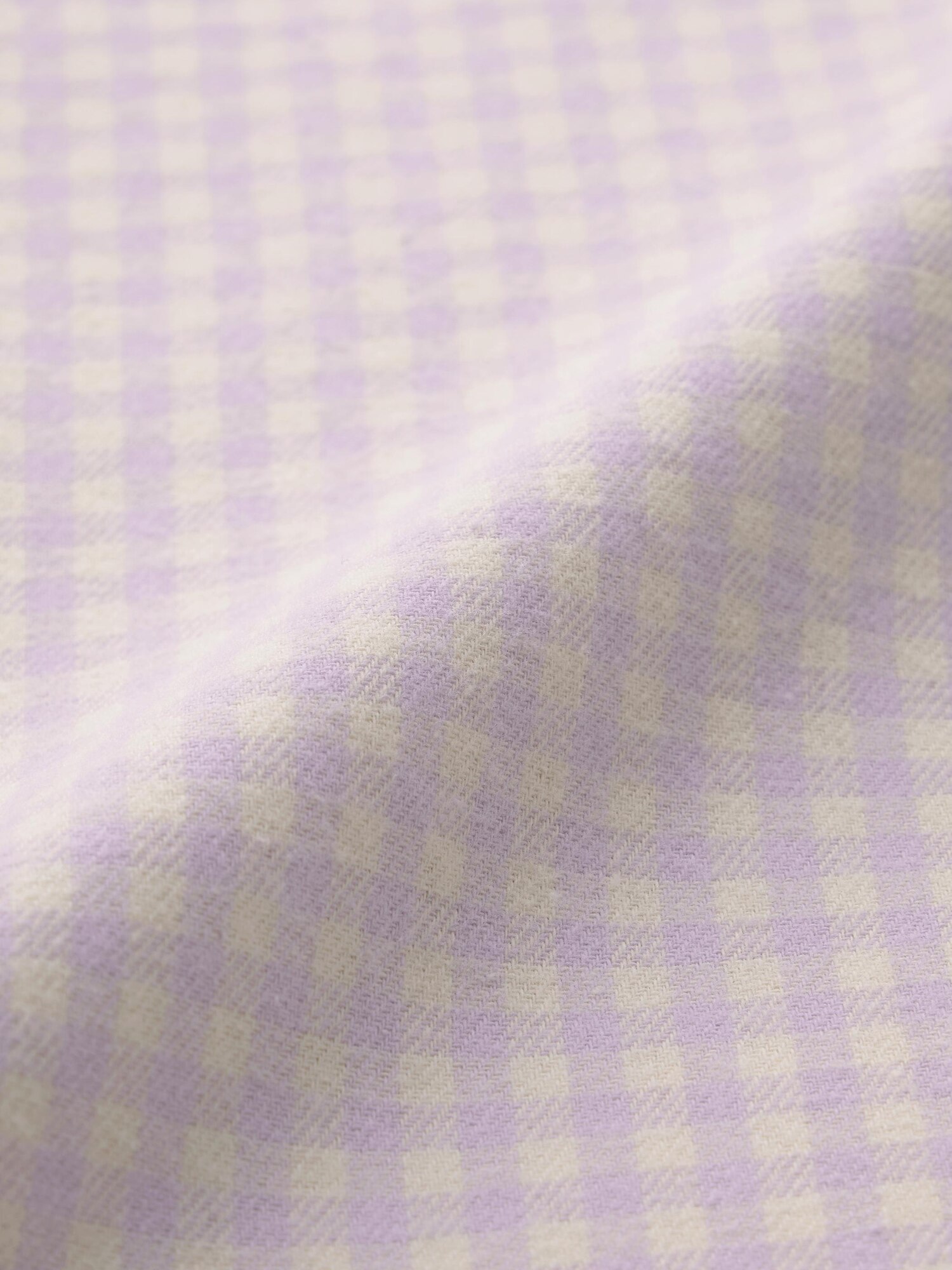 フランネルパジャマ(長袖&ロングパンツ)(ギンガム)(リラックスフィット)