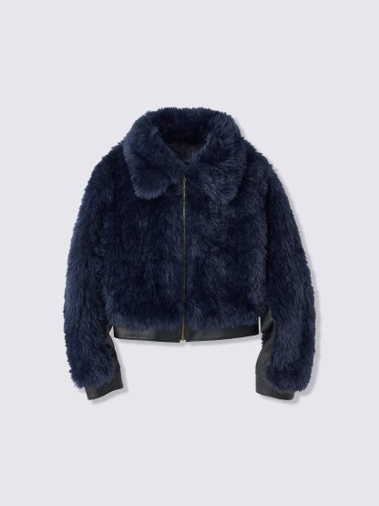 フラッフィーコンビネーションブルゾン