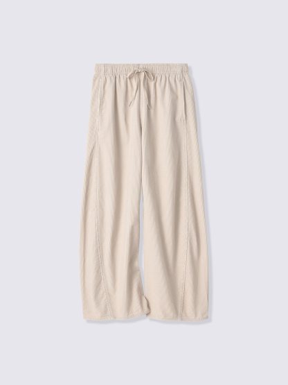 コーデュロイ3Dバレルパンツ