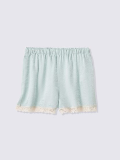 サテンイージーショートパンツ