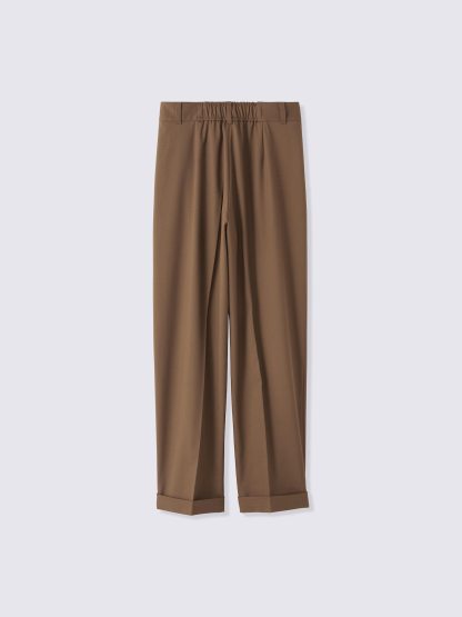 タックテーパードパンツ(丈長め)