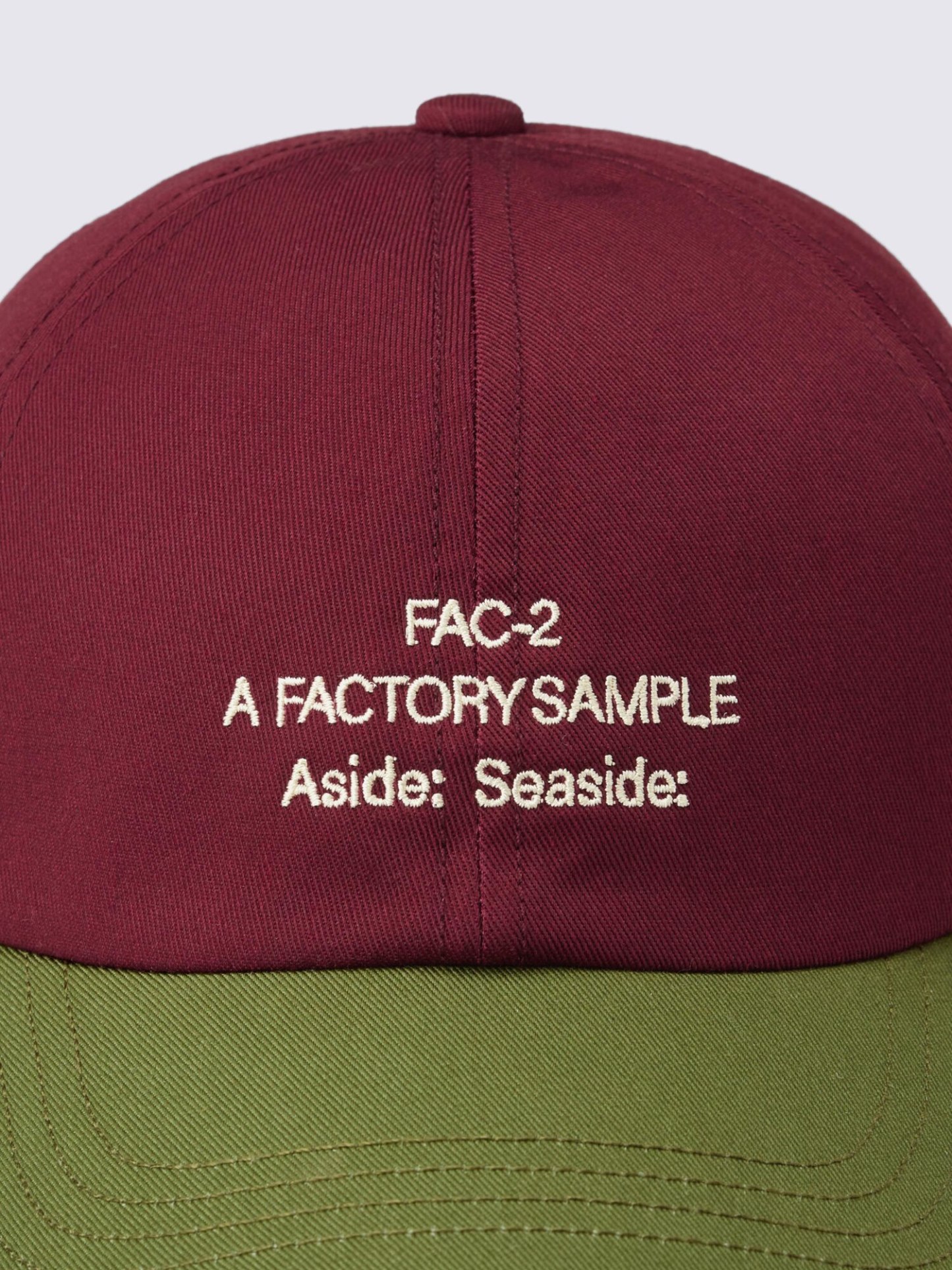 UVカットツイルキャップ Factory Records 1
