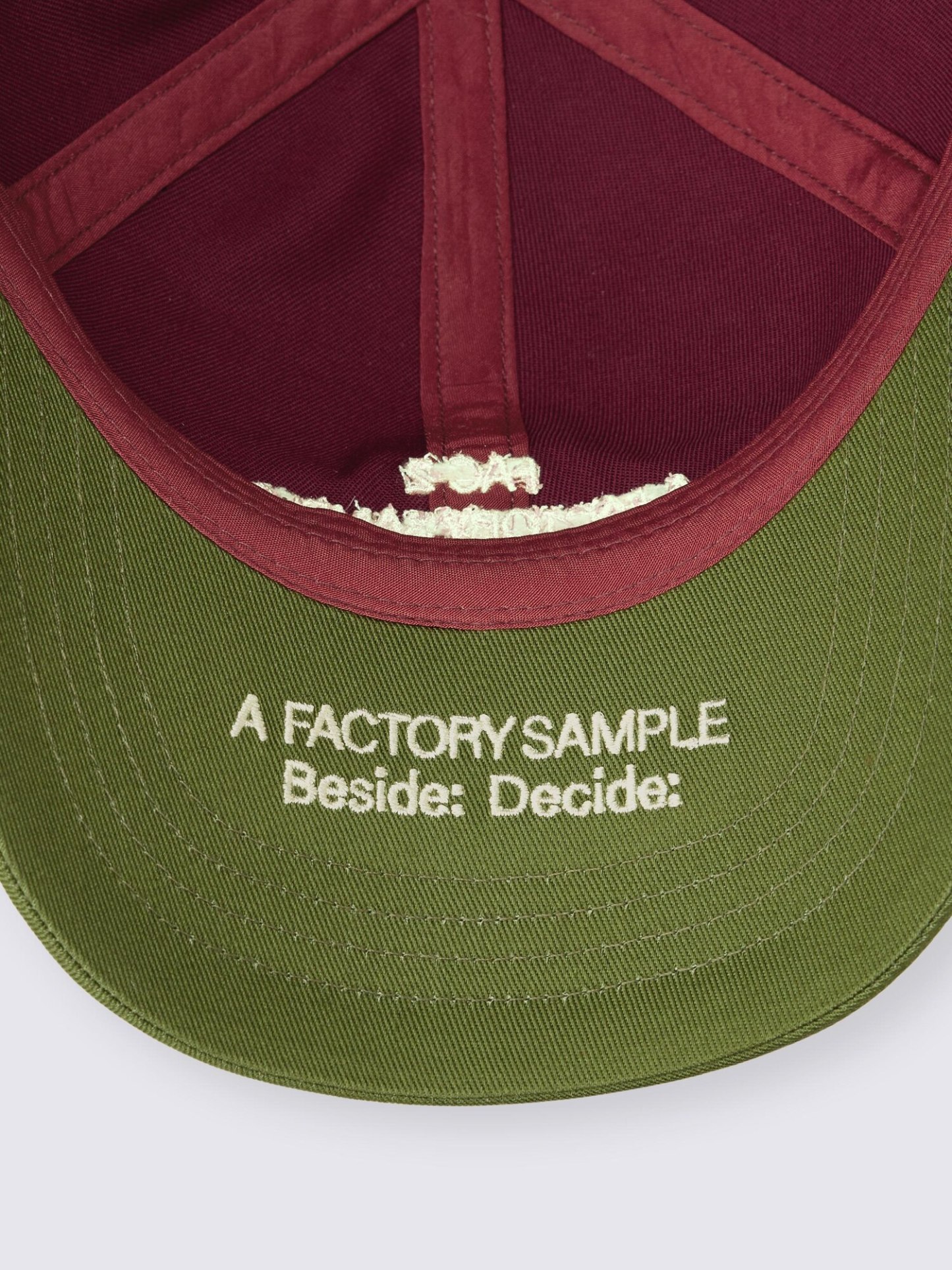 UVカットツイルキャップ Factory Records 1