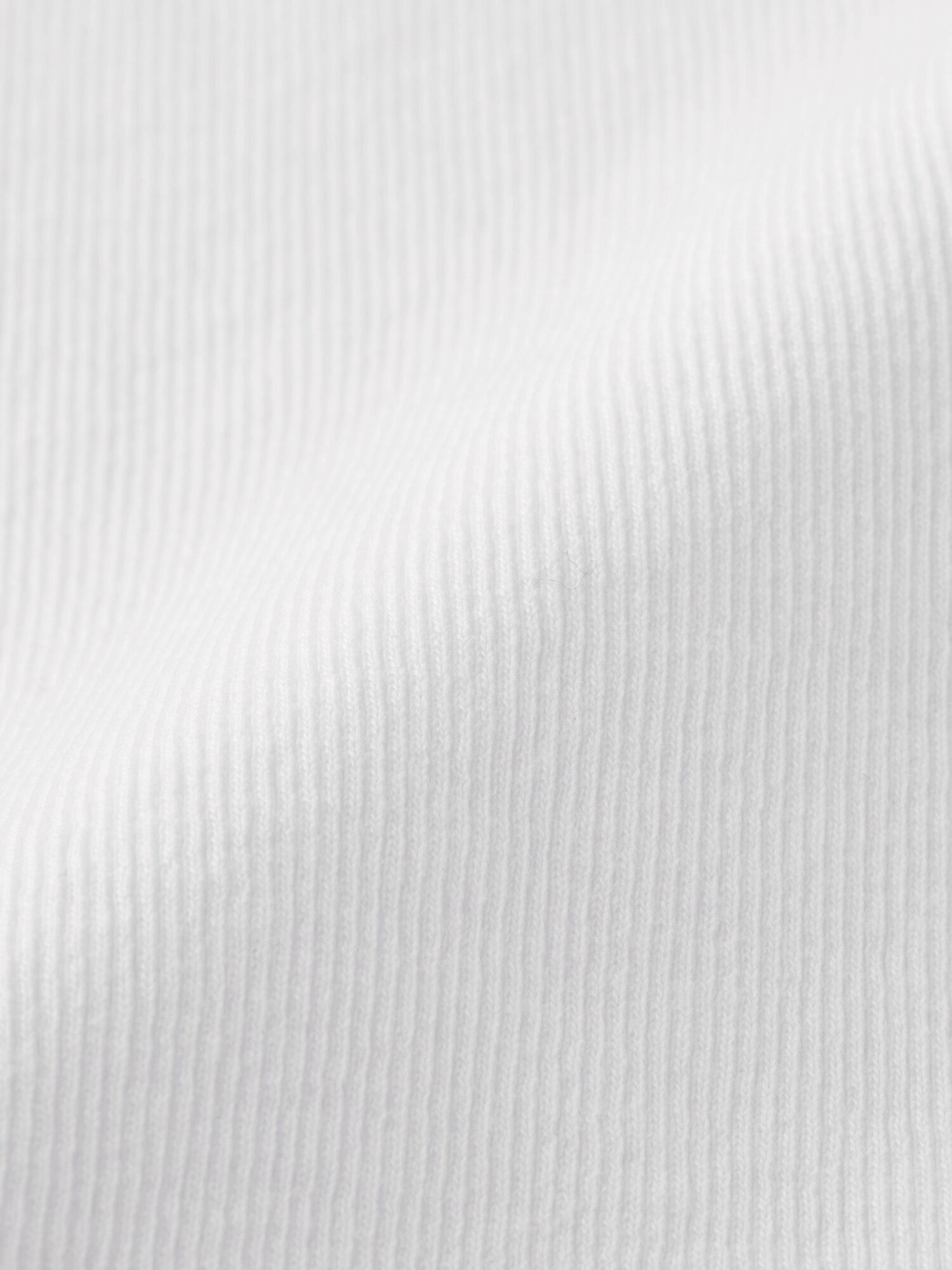 リブクルーネックT