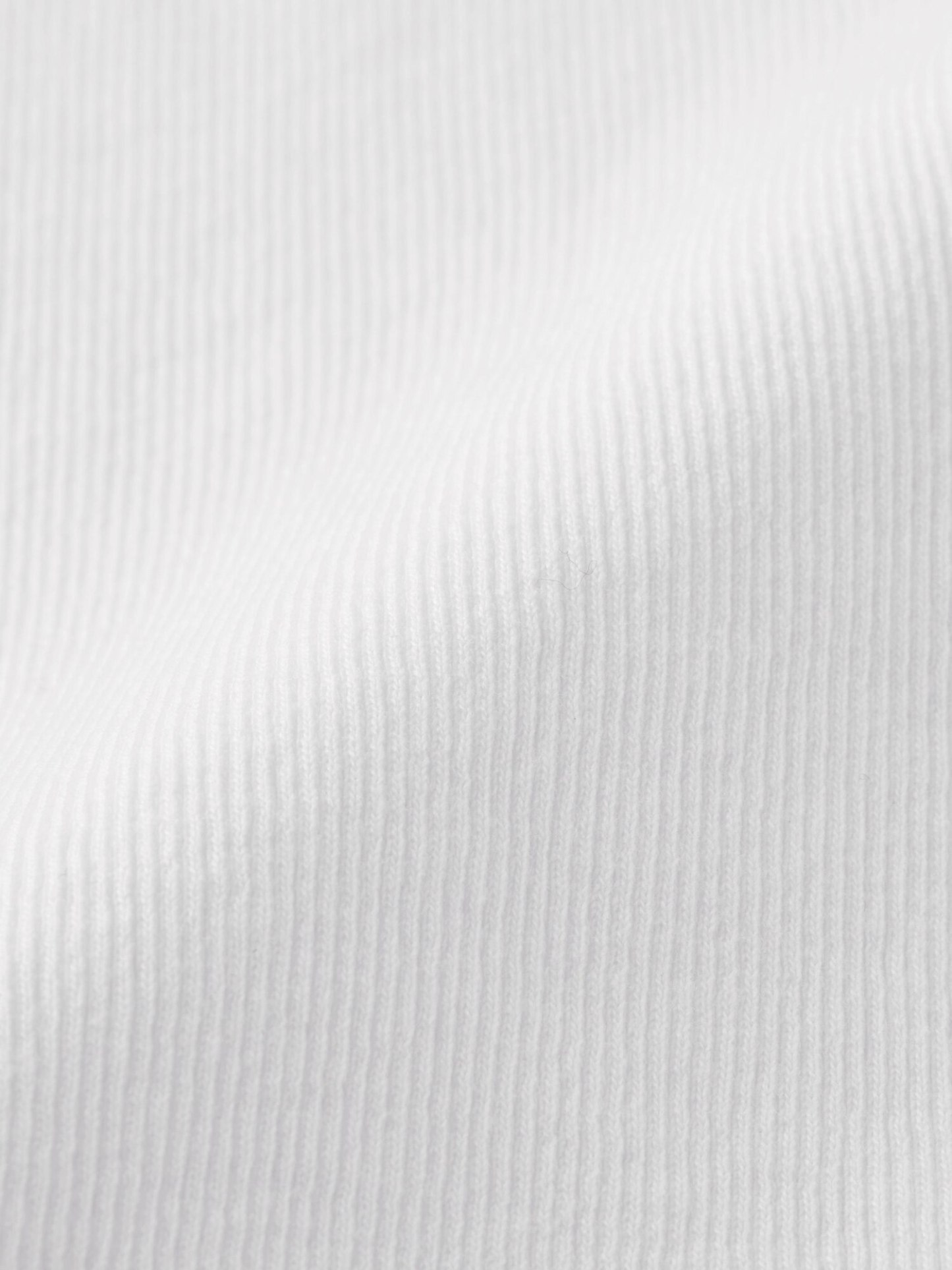 リブクルーネックT