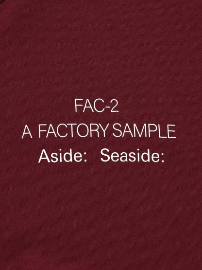 ヘビーウェイトスウェットフルジップパーカ Factory Records