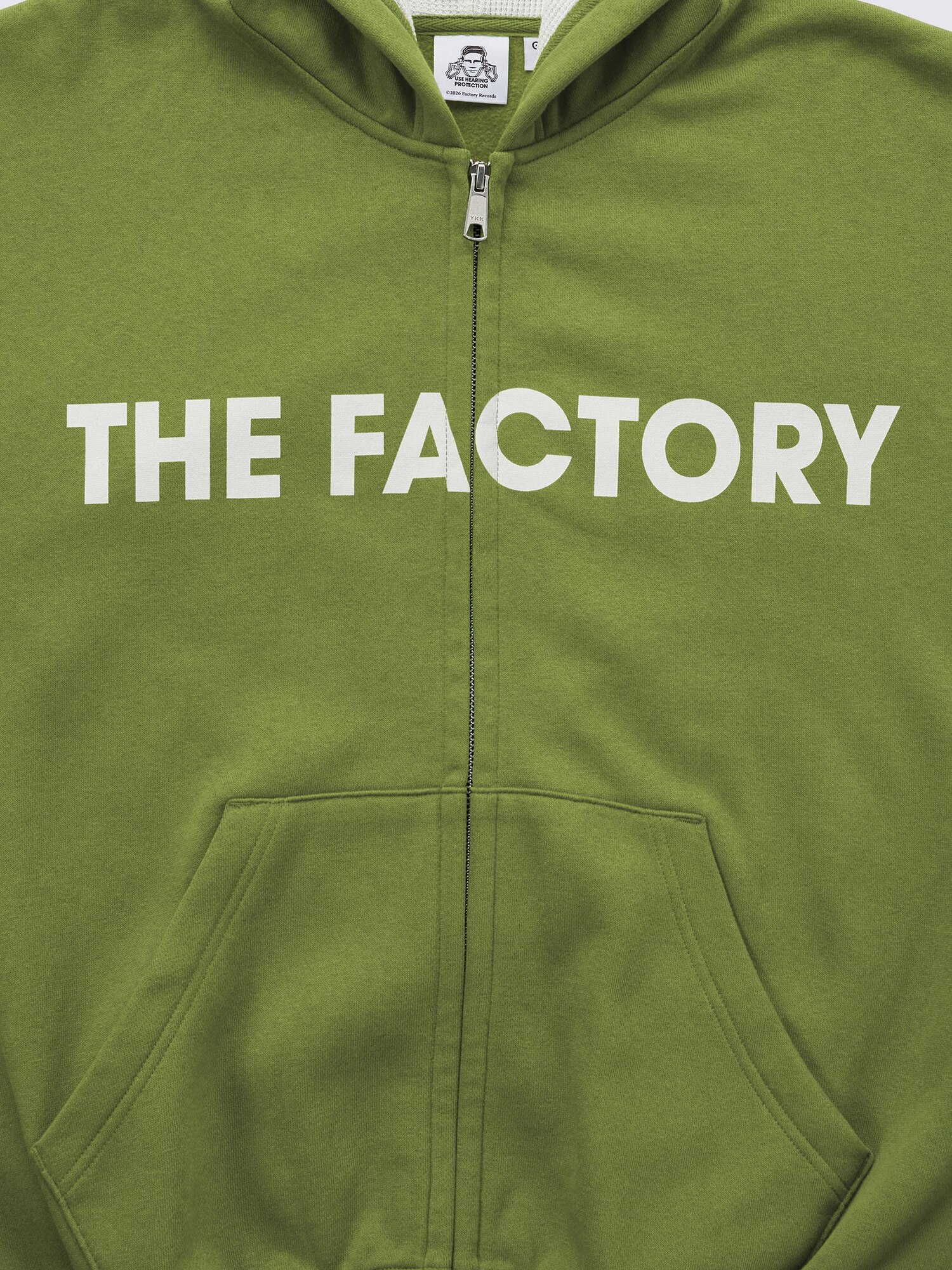 ヘビーウェイトスウェットフルジップパーカ Factory Records