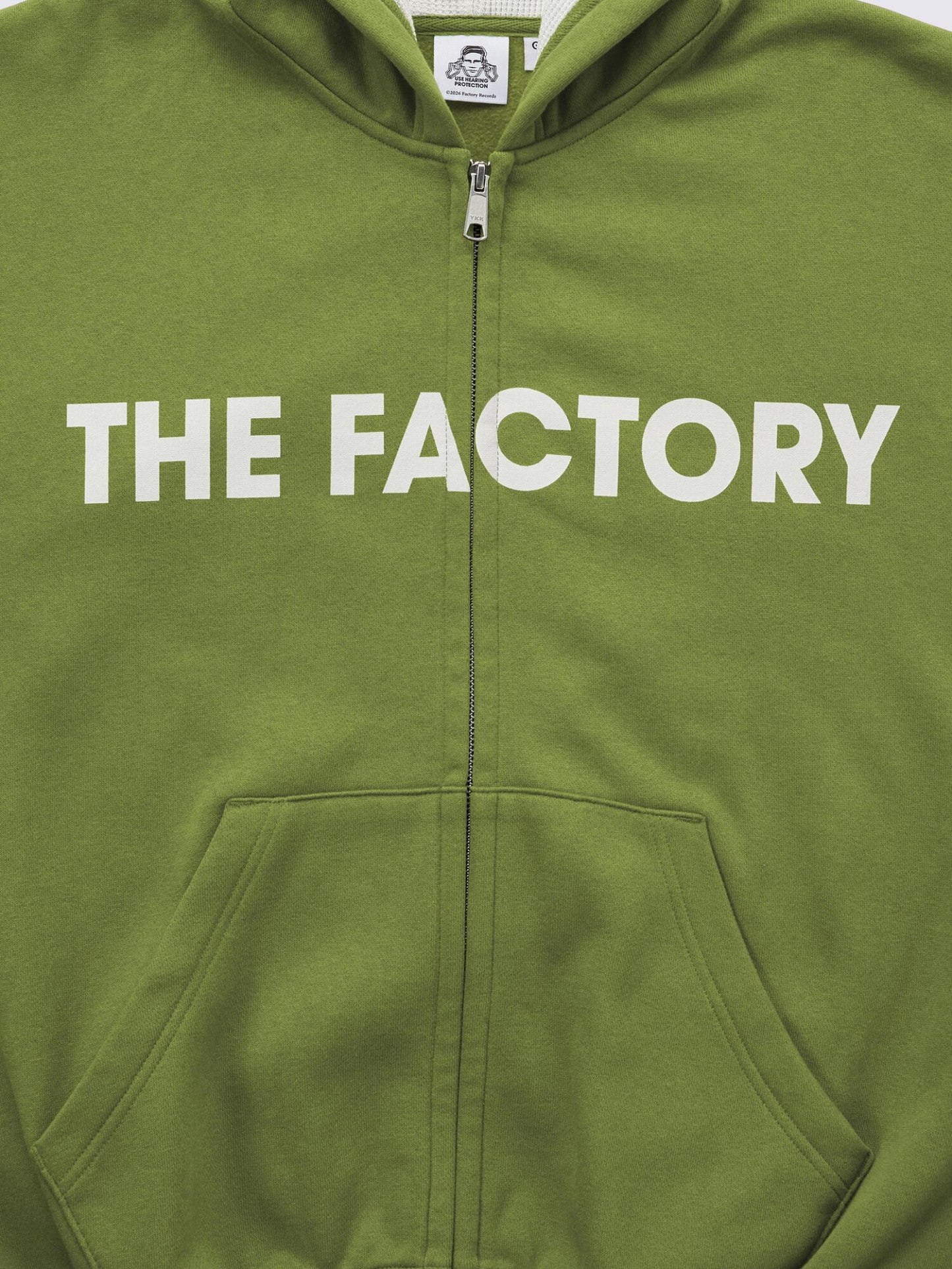 ヘビーウェイトスウェットフルジップパーカ Factory Records