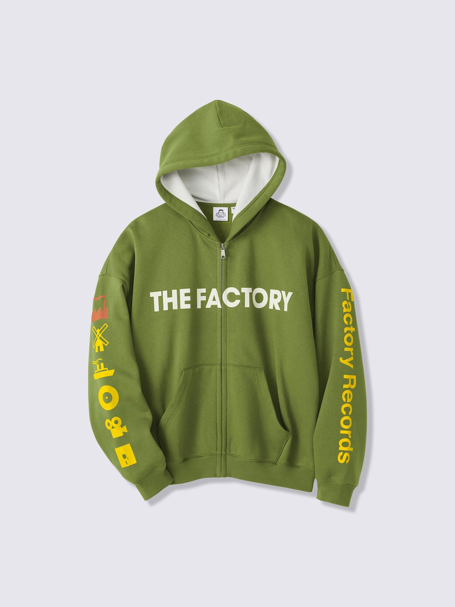 ヘビーウェイトスウェットフルジップパーカ Factory Records