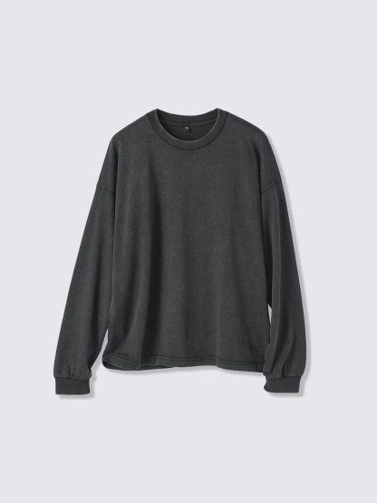 ウォッシュドコットンボクシーT(長袖)