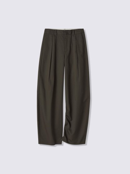 チノタックバレルパンツ(丈長め)