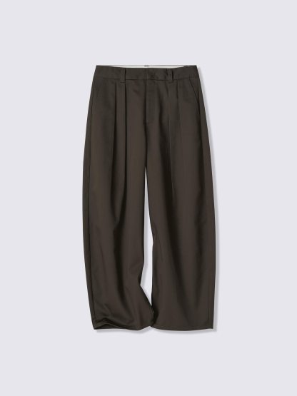 チノタックバレルパンツ(丈短め)