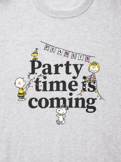 スウェットラウンジセット(長袖＆ロングパンツ) Peanuts 1