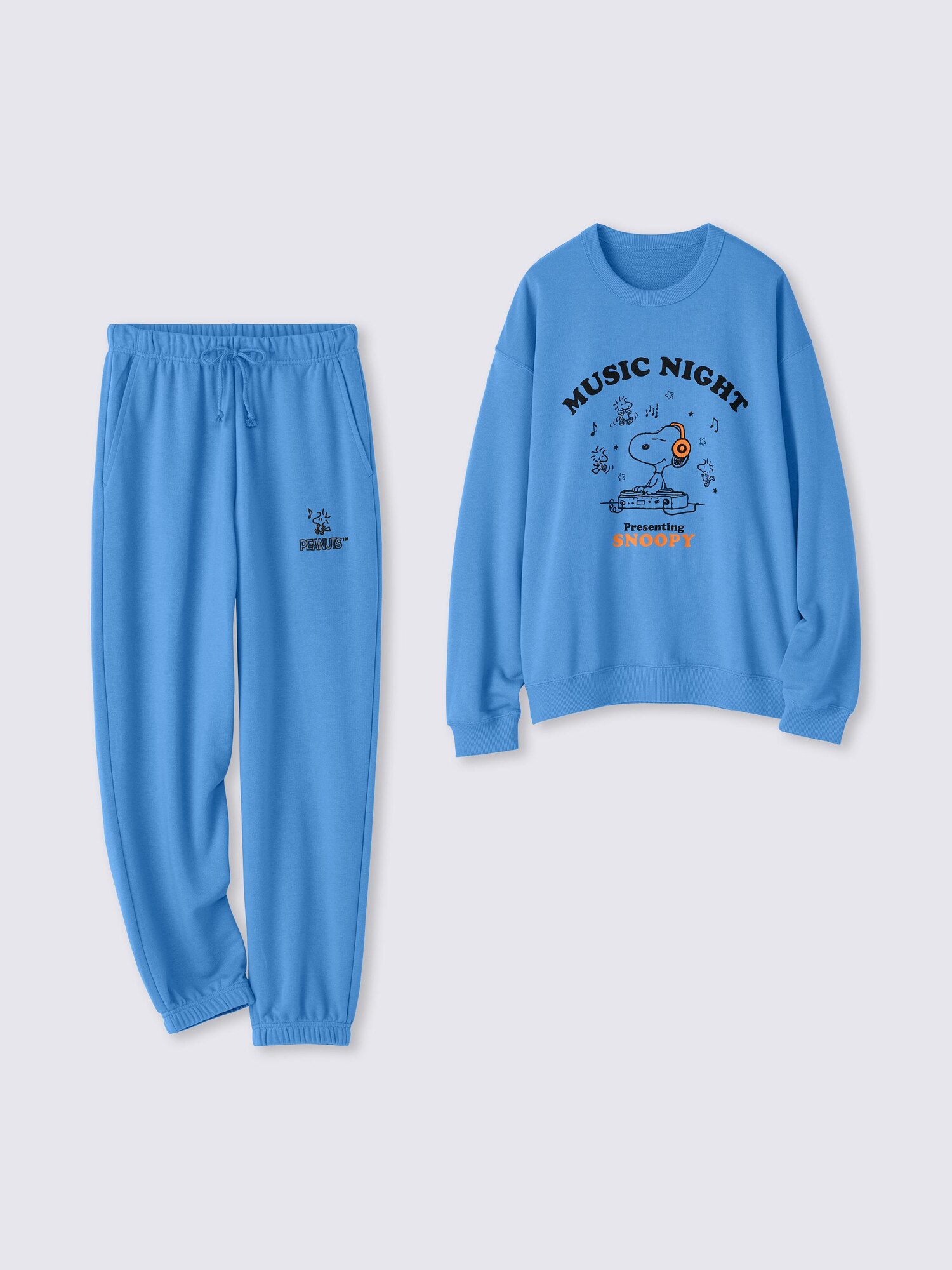 スウェットラウンジセット(長袖＆ロングパンツ) Peanuts 2