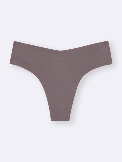 シームレスショーツ(タンガ) - 37 BROWN