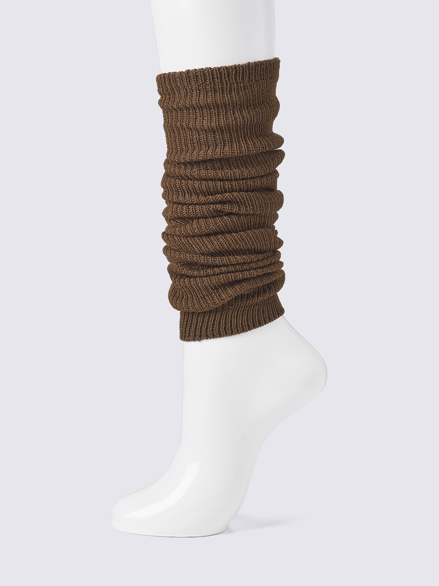 レッグウォーマー - 38 DARK BROWN