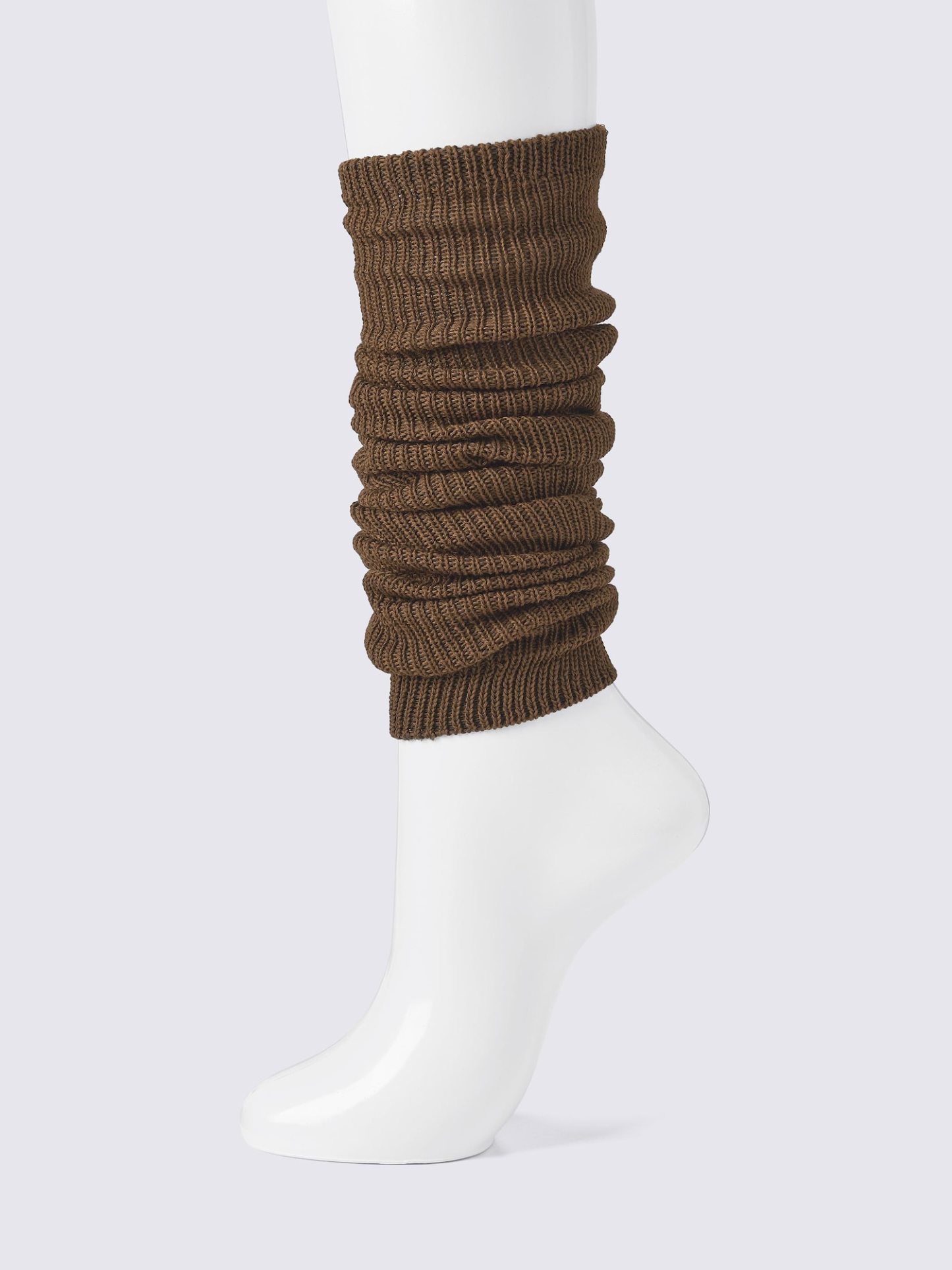 レッグウォーマー - 38 DARK BROWN